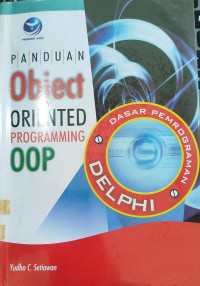 Image of Panduan Object Oriented Programming OOP